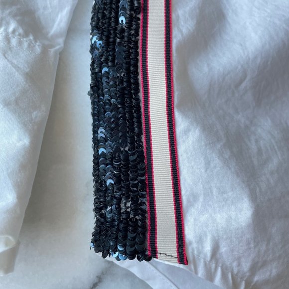 J.Crew Button Down White Shirt with Sequin Detail - Picture 5 of 16